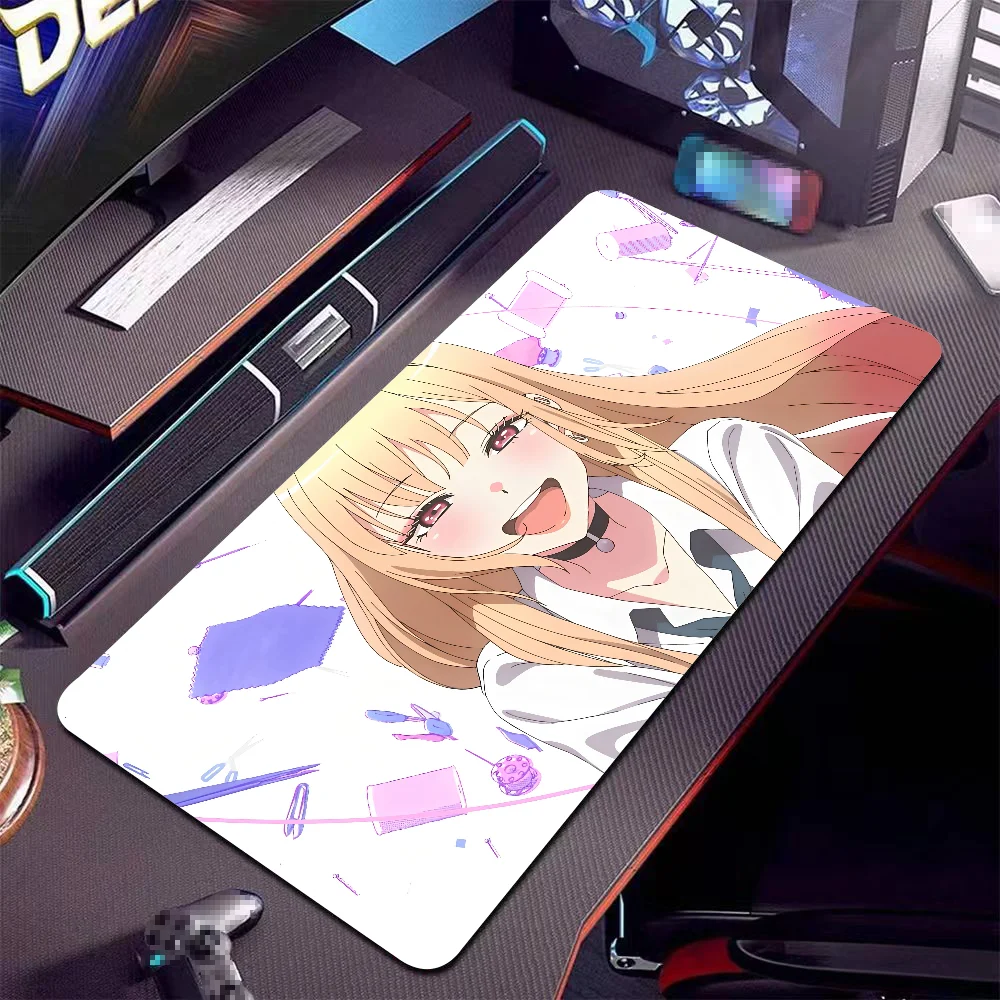 

My D-Dress-Up DarlingS Mousepad Large Anti-Slip Mouse Pad Stitched Edges Mat Durable Desk Laptop Gaming​ Keyboard Pad XXL
