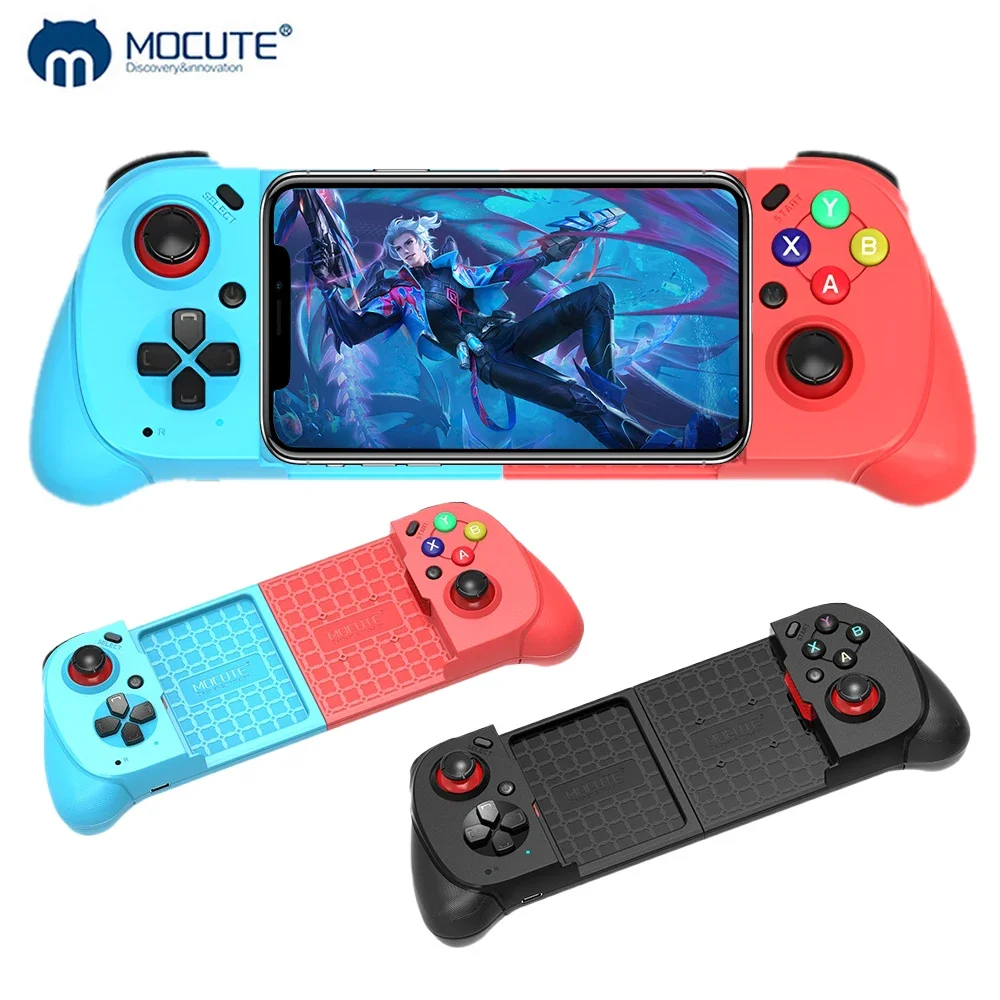 MOCUTE 062 Telescopic Gamepad Controller Joystick Wireless Bluetooth Controller Stretchable Gamepad for Android/iOS Phones