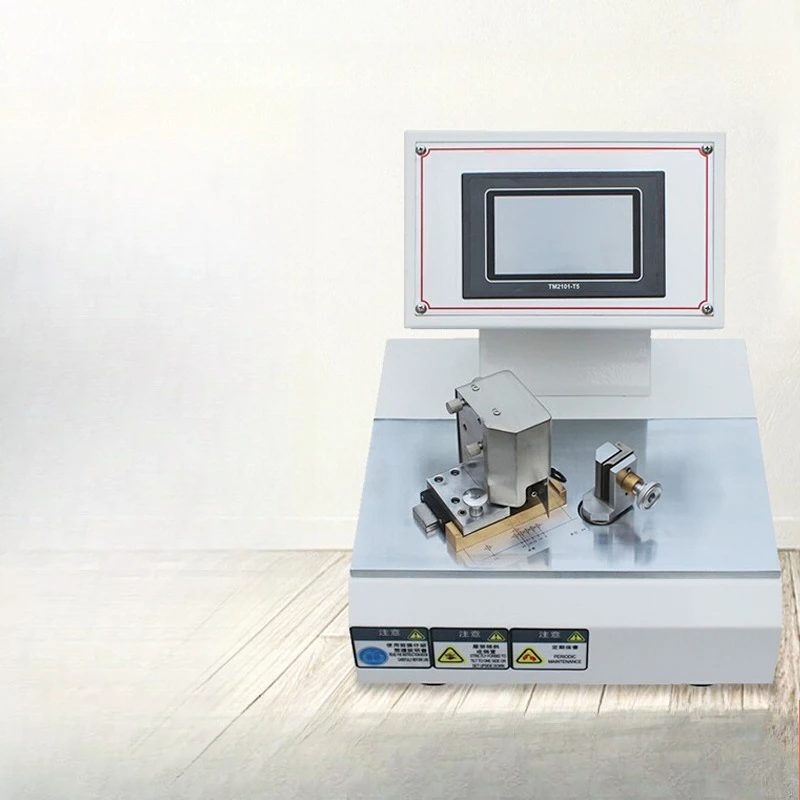 Microcomputer paper bending stiffness tester 90 degree crease stiffness tester cardboard bending stiffness tester