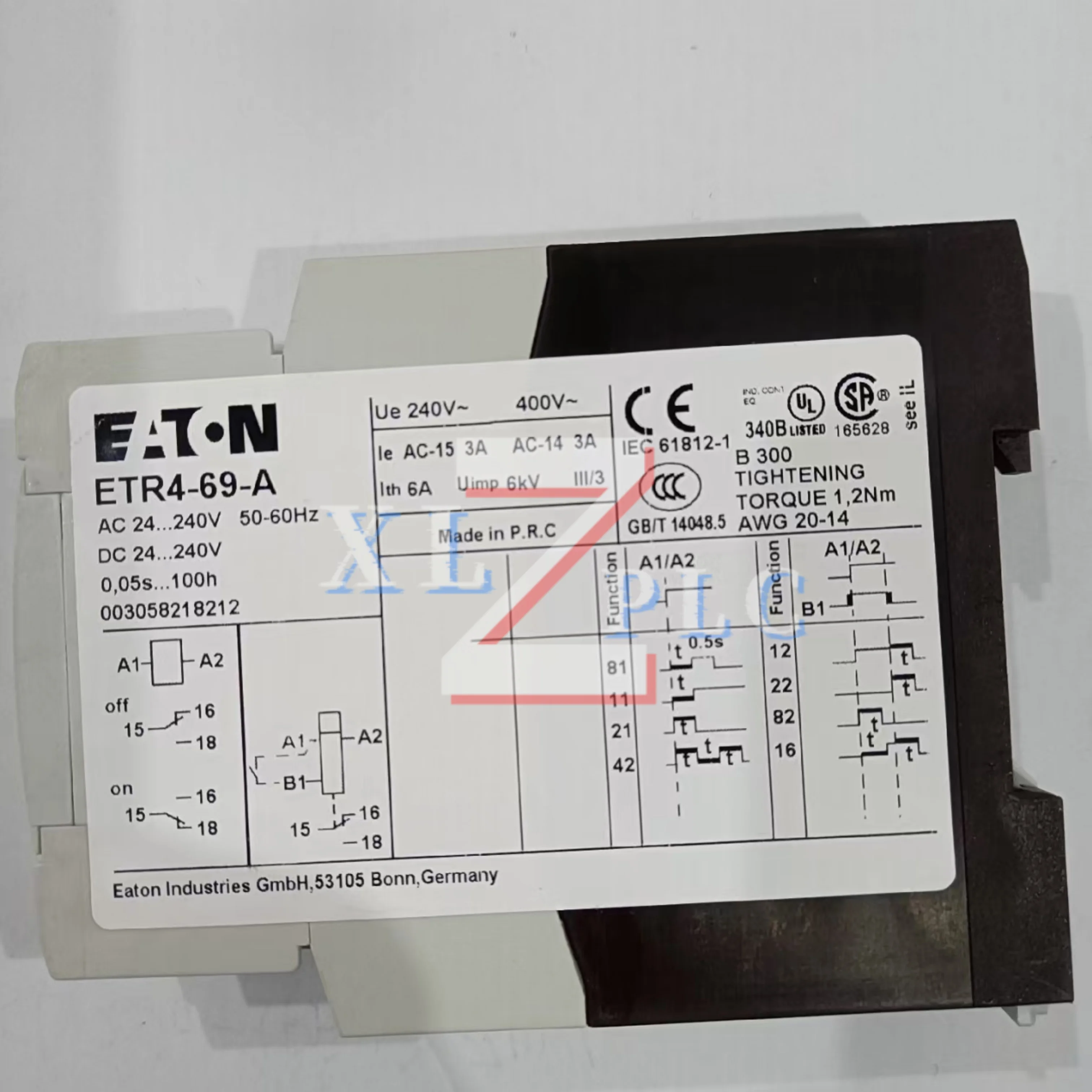 

new in stock ETR4-69-A Time Relay
