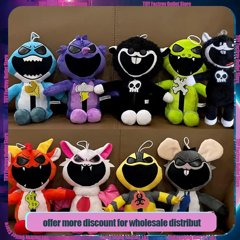 

Anime Figure 30cm Nightmare Critters Plush Toys Kids Gifts For Boys Room Decoration Soft Stuffed Doll Toy Christmas Gift