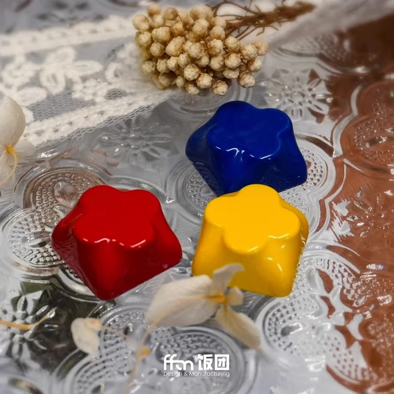 Four-leaf Clover Metal Keycaps Aluminum CNC Alloy Metallic Baked Paint MX Point Keycap Mechanical Keyboard Custom ESC 1U Key Cap