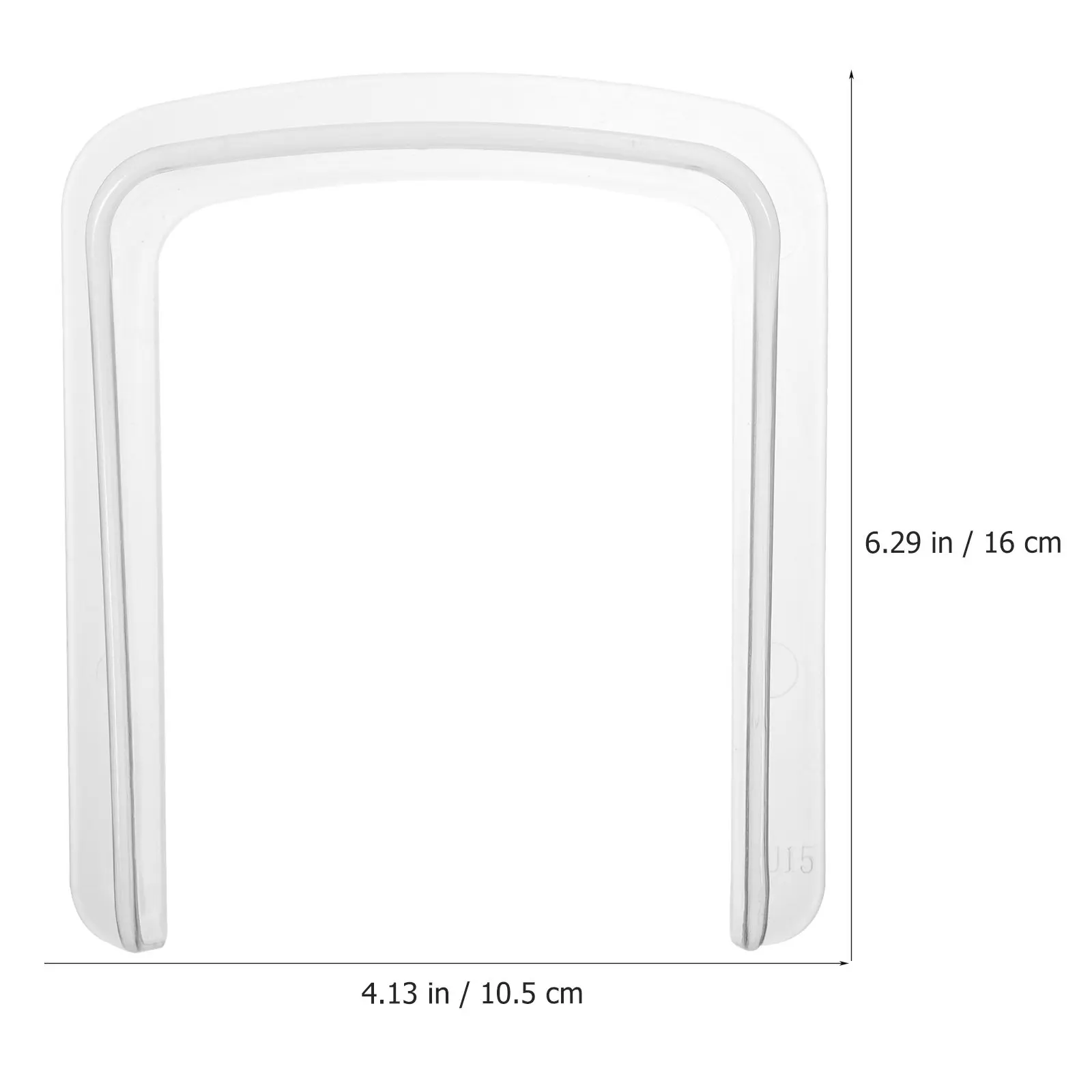 1Pcs Doorbell Rain Cover Plastic Waterproof Protective Cover for Access Control Machine Password Swiping Device Attendance