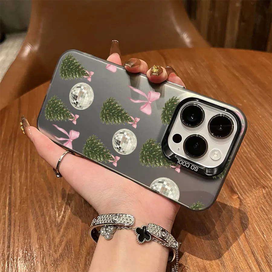 크리스마스 트리 리본 아이폰 17에서 11 프로 맥스 플러스용