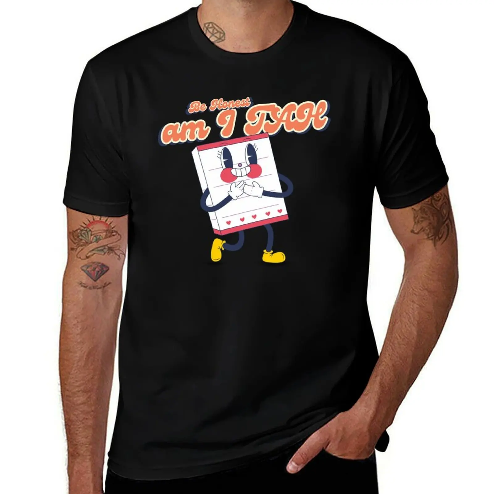Be Honest, am I TAH? T-Shirt Minimalist Graphic Tee Shirt T-Shirt
