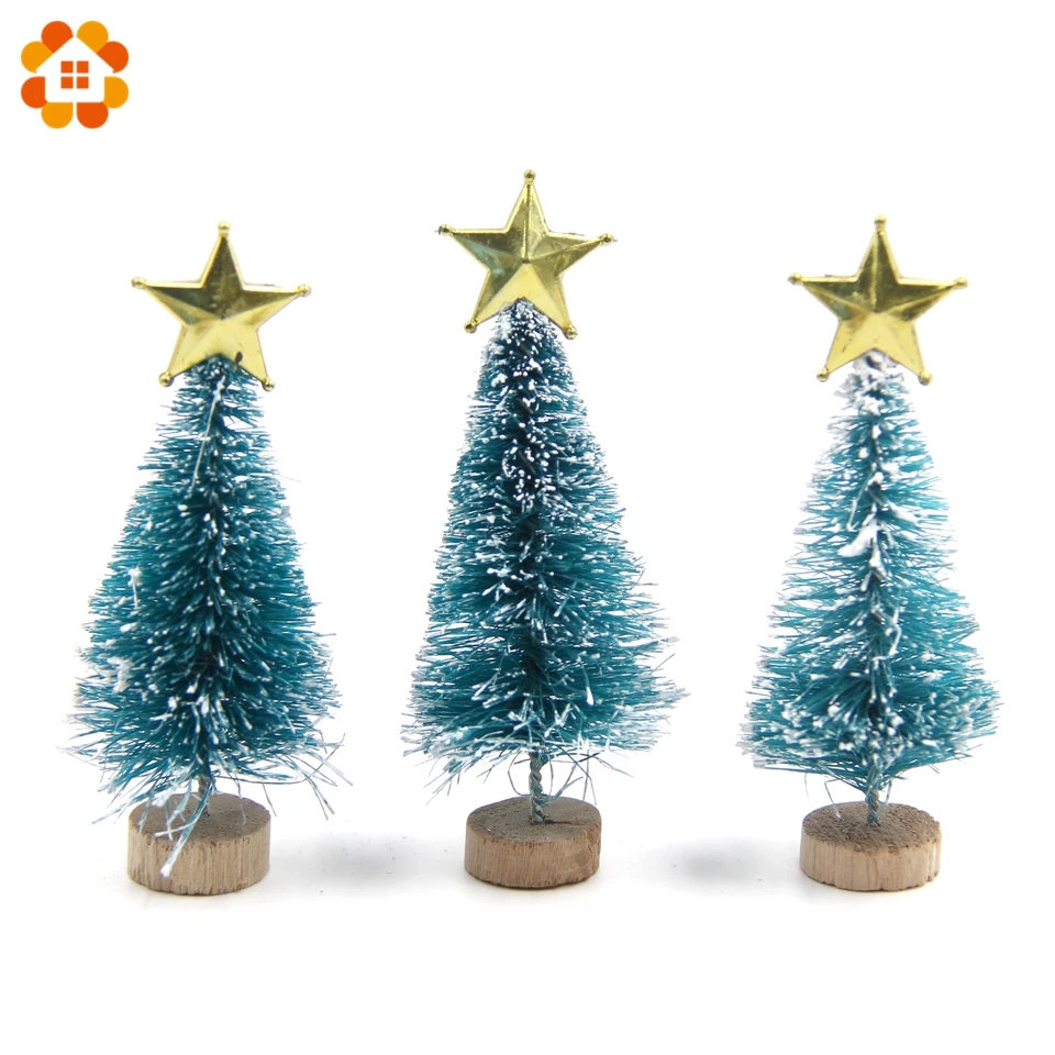 10PCS/Lot 2Sizes DIY Gold Star Topper Star Christmas Ornaments Xmas Tree Ornament Toppers DIY Craft Christmas Party Decorations