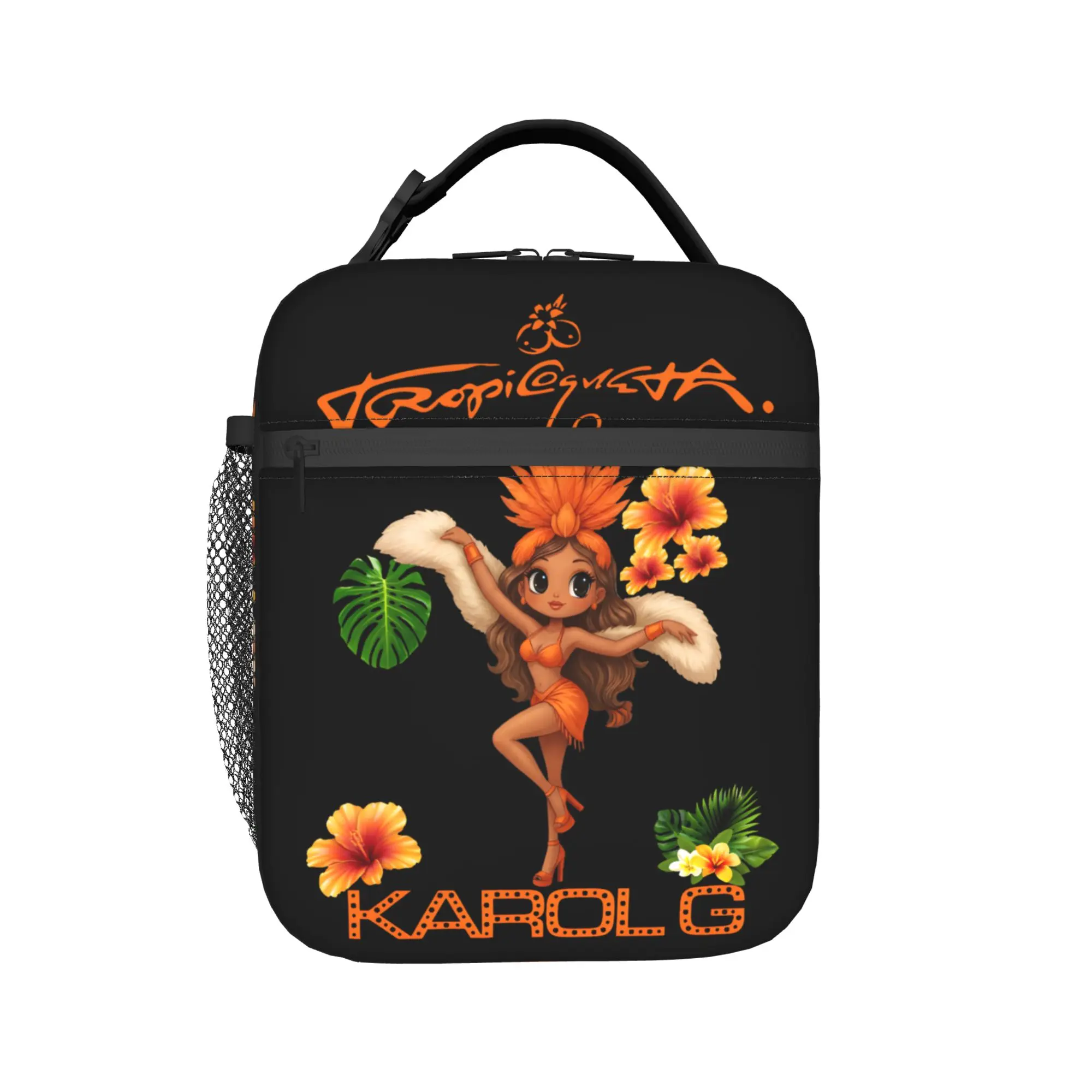 

Insulated Lunch Boxes Karol G Papasito Tropicoqueta Tour 2026 Accessories Food Box Unique Design Cooler Thermal Bento Box