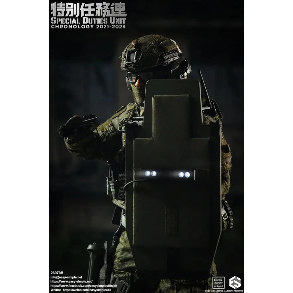 ES 26070 Unidad de misisión especial de soldado a escala 1/6, modelo de conjunto SDU