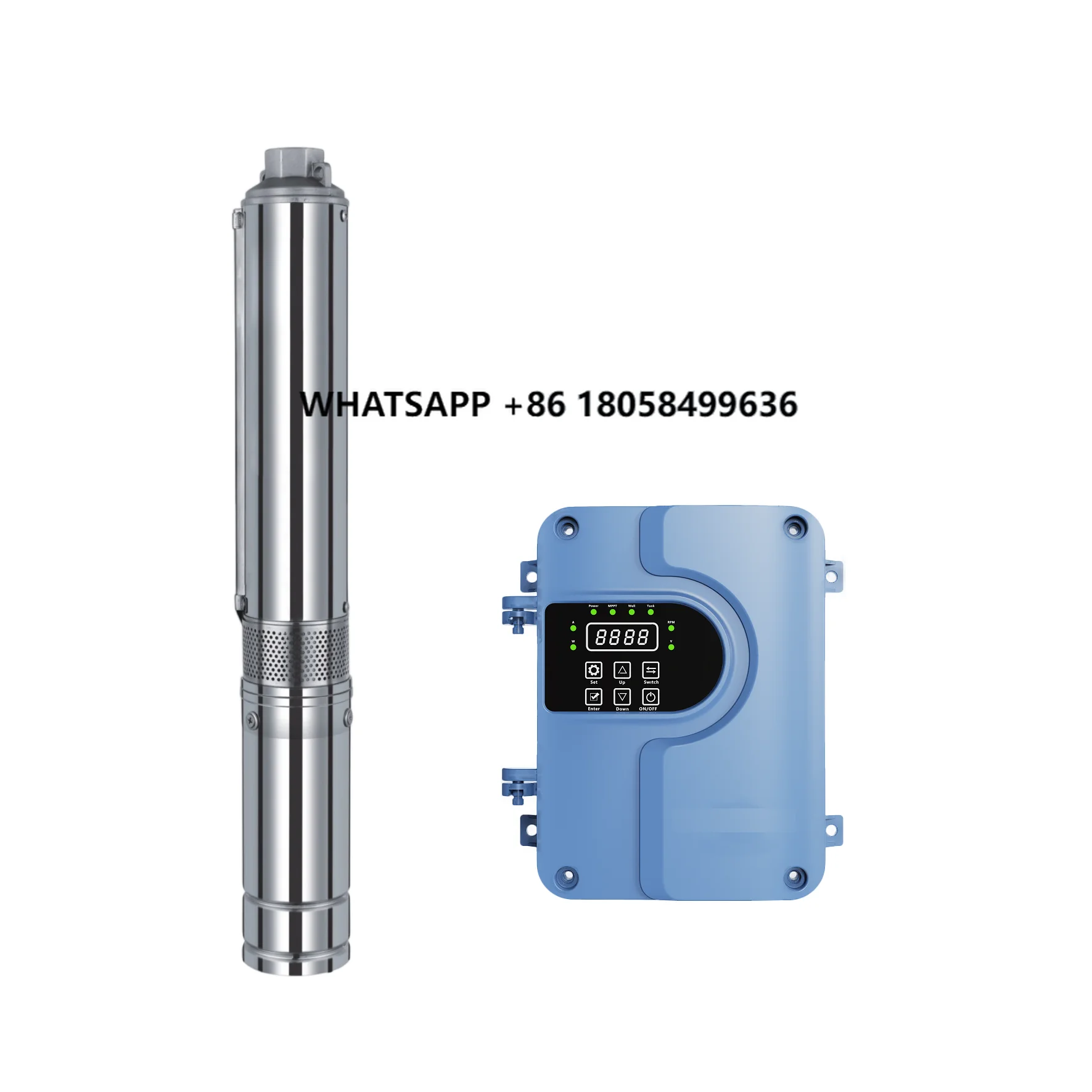 High Demand 180 Meters 1500W Solar Brushless Screw Deep Well Submersible Water Pump for 3inch Agriculture Irrigation