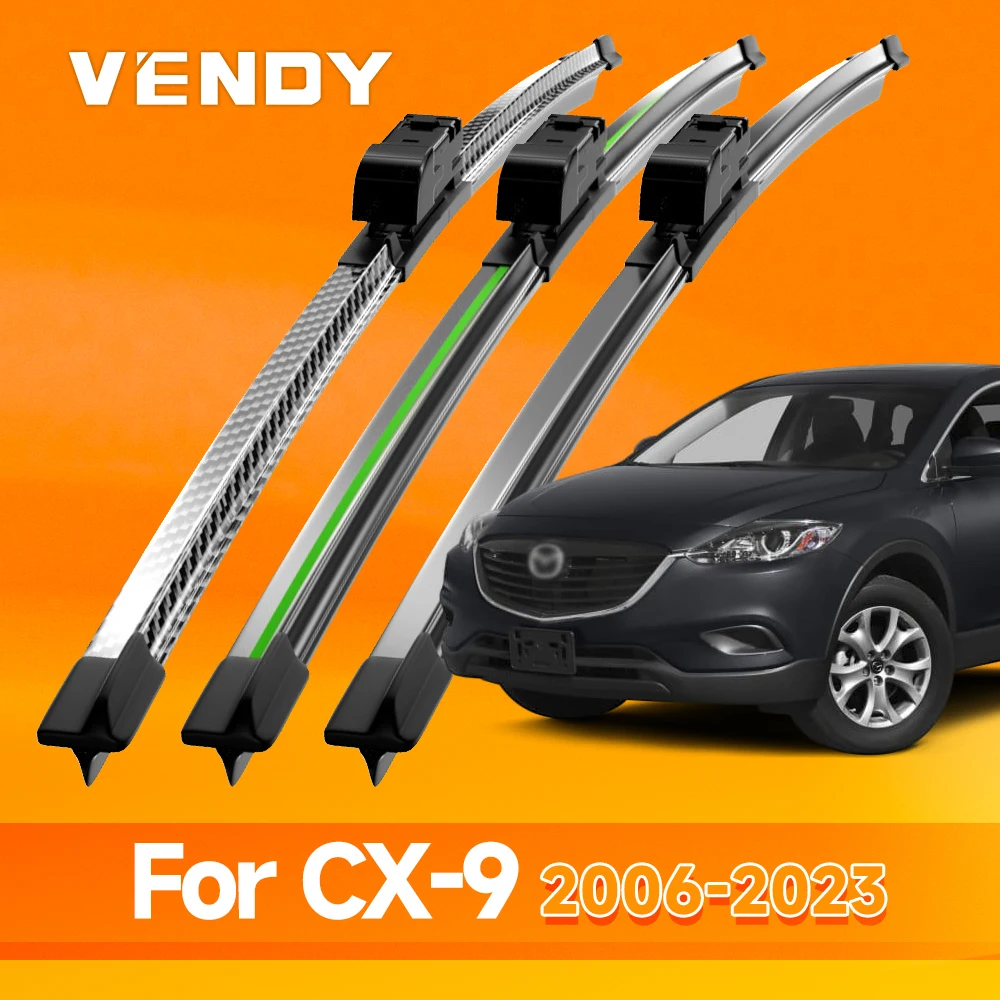 

2pcs For Mazda CX-9 CX9 CX 9 2006-2023 Front Windshield Wiper Blades Windscreen Window Accessories 2007 2009 2015 2016 2019 2020
