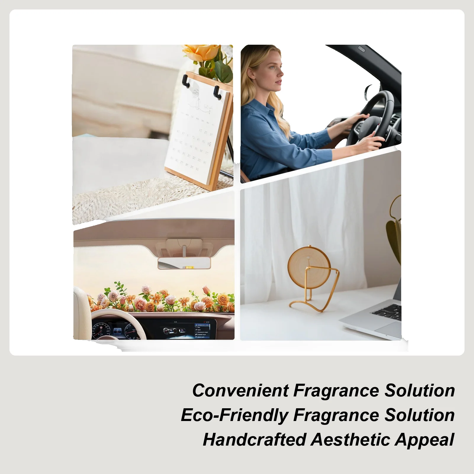 Wood Diffuser Air Purification Desktop Decor Household Scent Diffuser For Office Travelers College Students Dormitory Nursery