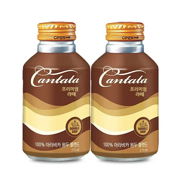 Cantata Premium Latte 275ml x 24 Can Mus