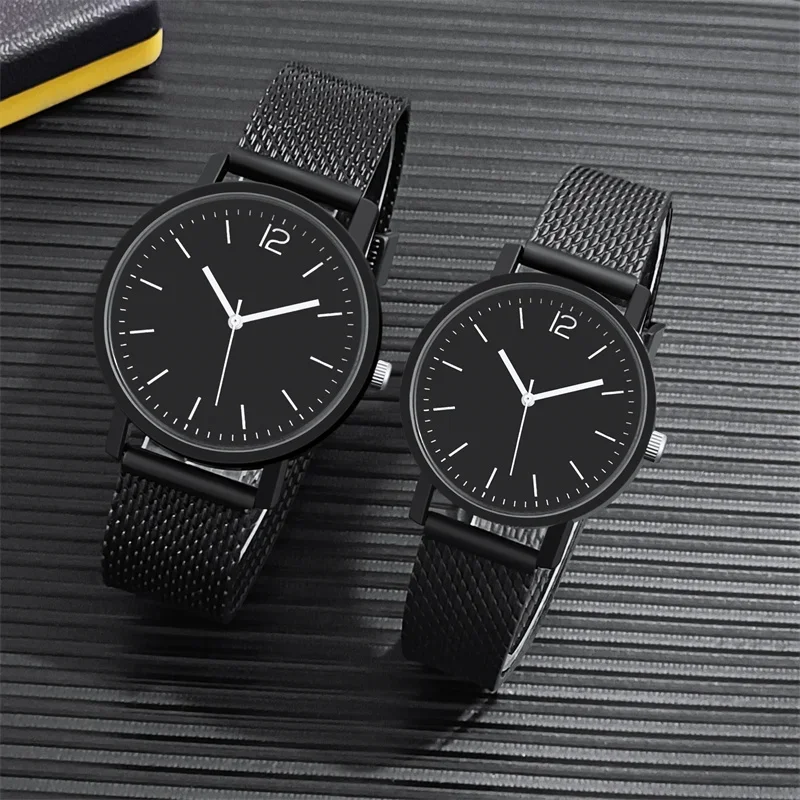 Couple Watches For Lovers 2023 Fashion Quartz Watches Men Women Waterproof Splash Resistant Wristwatch Lovers Watches