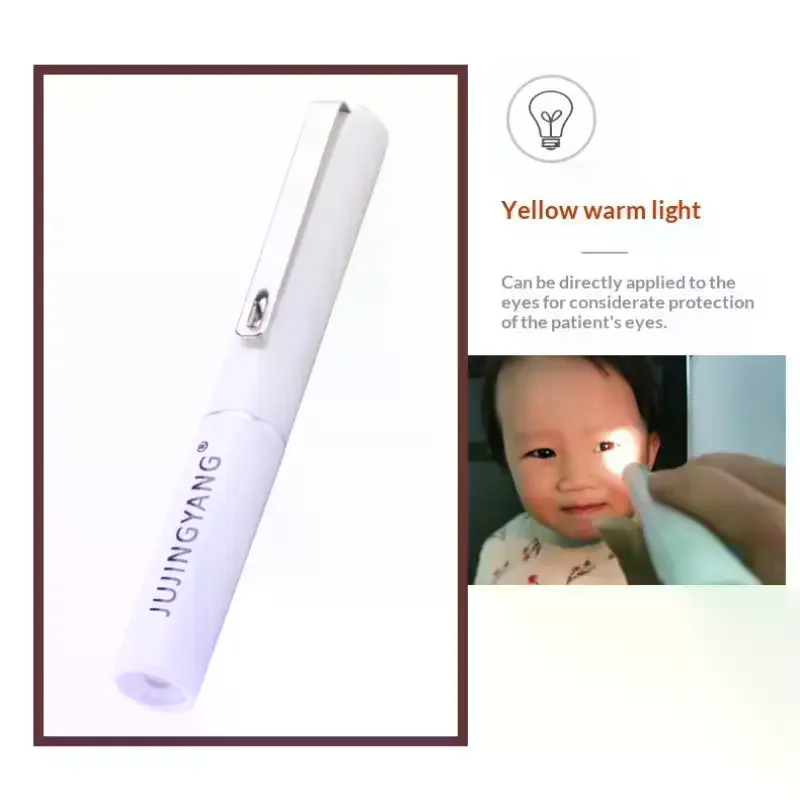 Medical First Aid Pen Light Mini LED Pocket Inspection Light with Pupil Gauge for Doctor Nurse Travel Emergency Kit