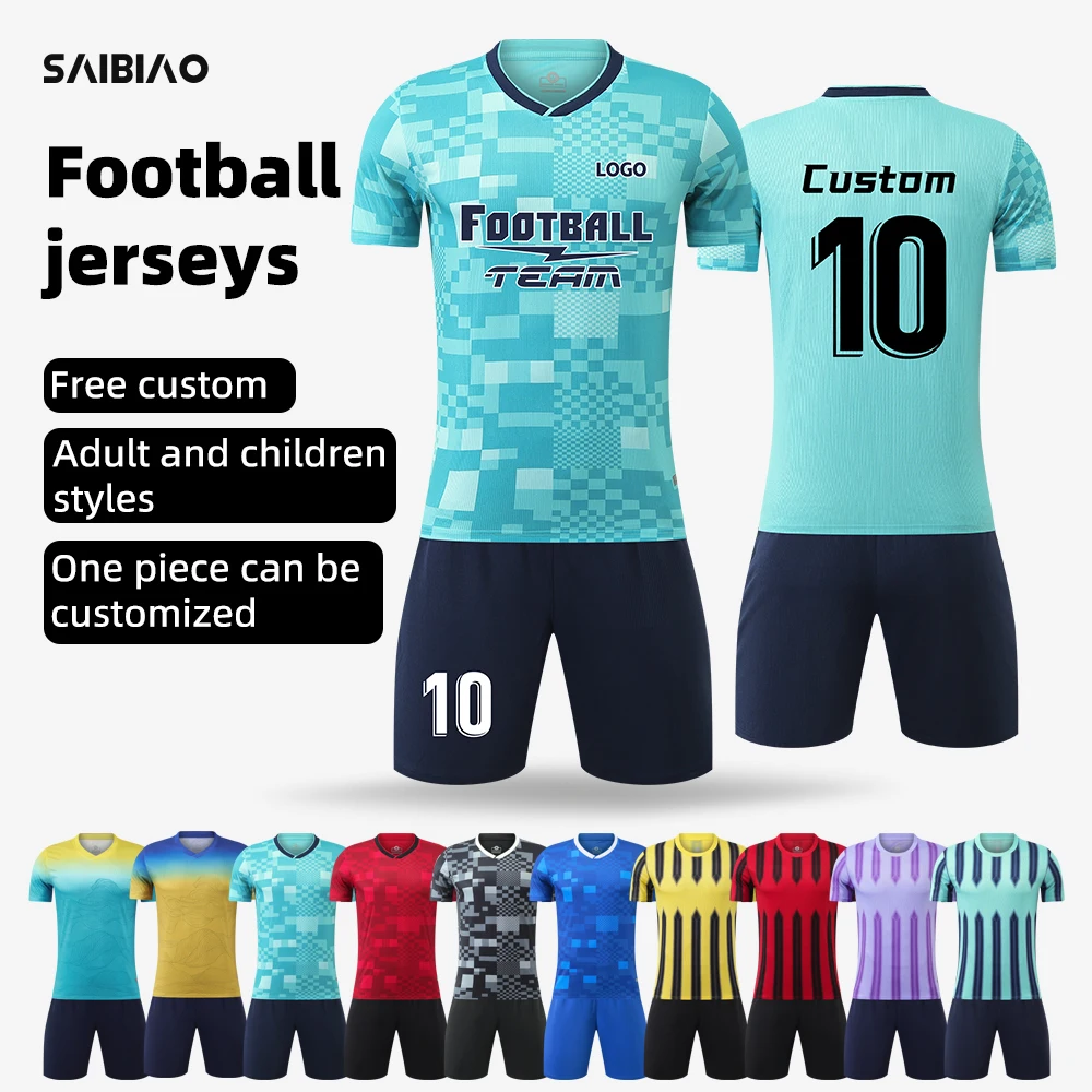 Kids Soccer Jersey Set 4