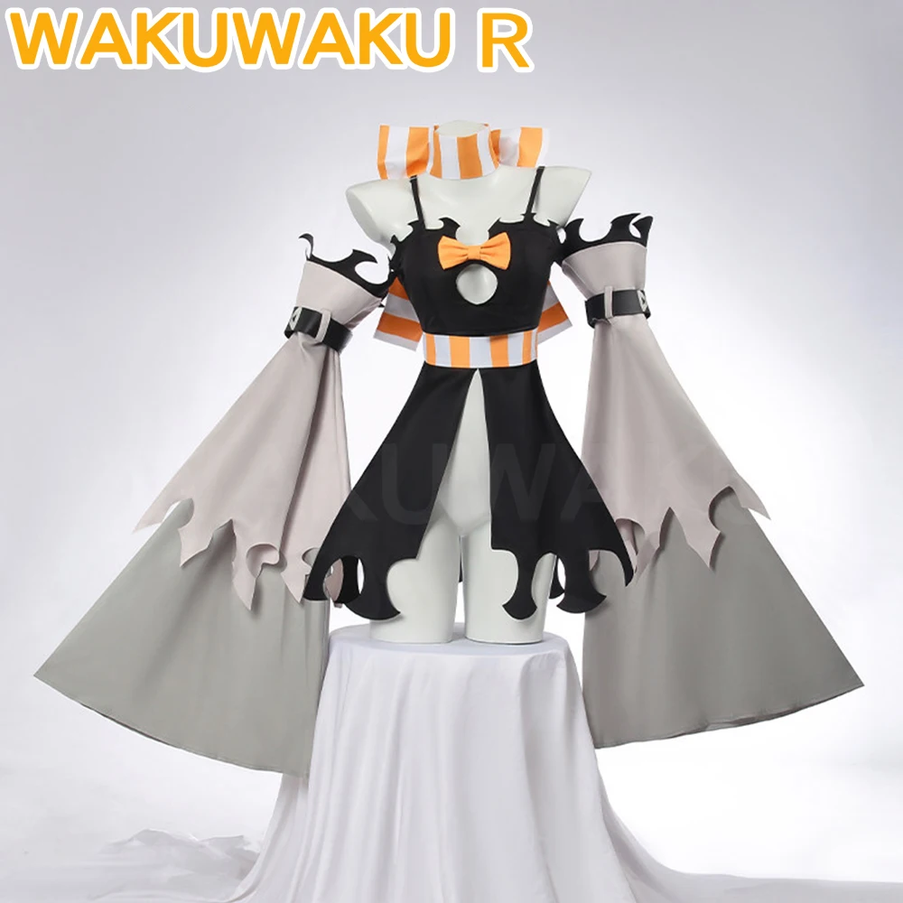 

В НАЛИЧИИ: Костюм для косплея Амо из аниме Gachiakuta 【S-3XL】WakuWaku-R, милый костюм Амо Эмпул Рио для косплея с татуировкой