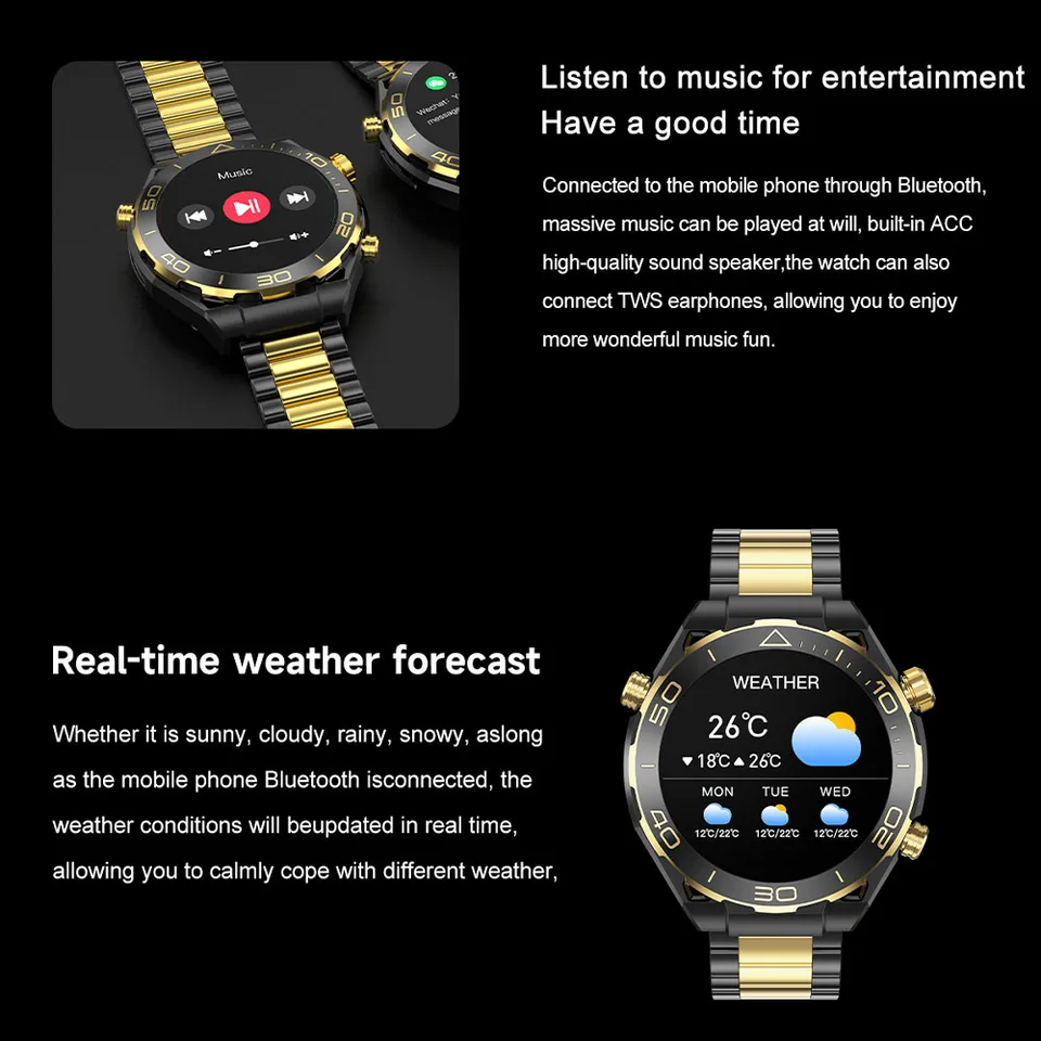 Z91 Pro Max Smartwatch Man Luxury Watch 1.52inch Bluetooth Call