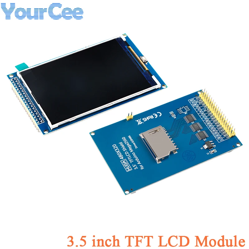 

3.5 Inch TFT RGB Color Screen LCD Display Module 3.5" 320*480 ILI9486 ILI9488 Drive Board Ultra HD For Arduino UNO Mega2560