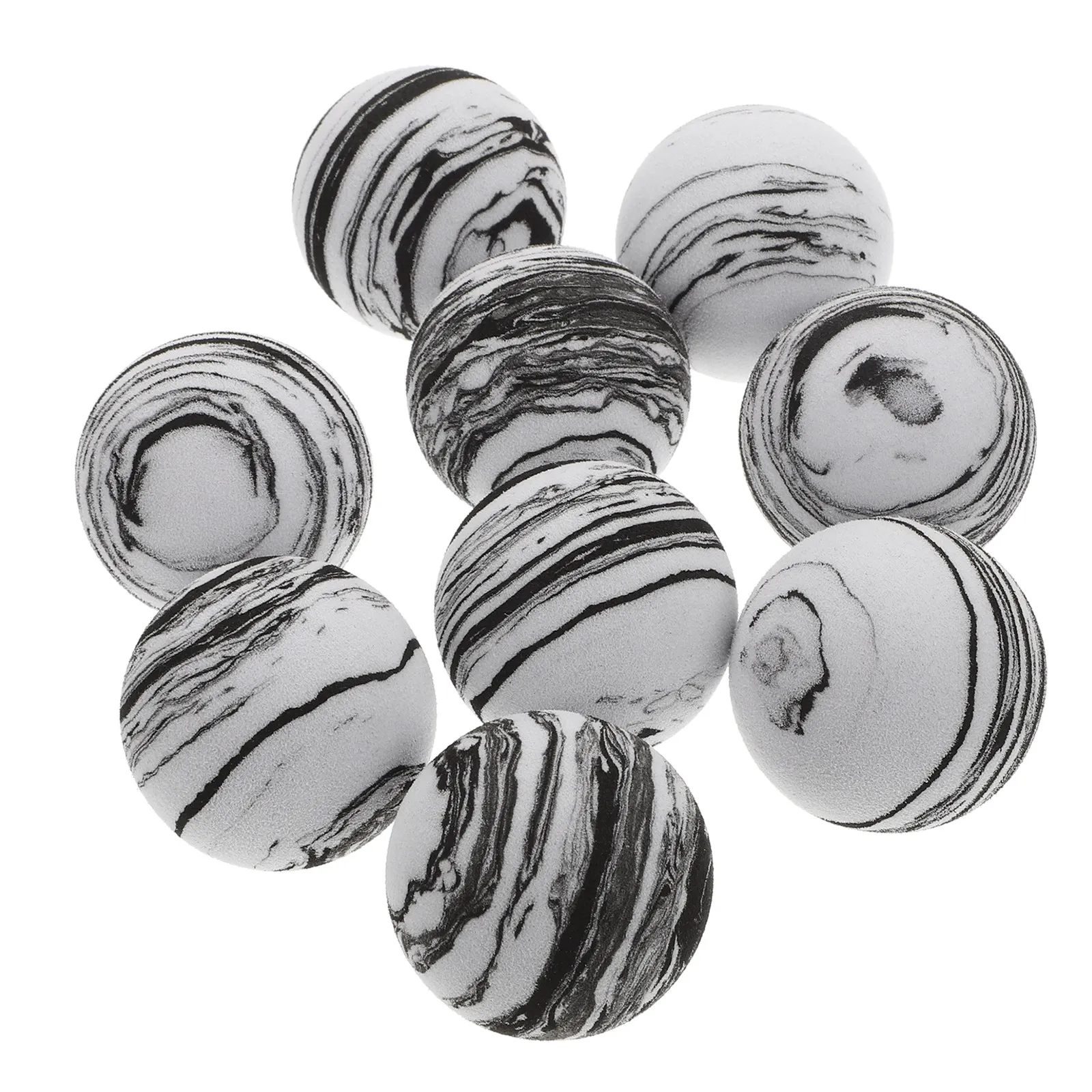 

9Pcs Eco Friendly Eva Foaming Bouncy Balls Portable Anti Stress Relief Balls for Office Home School Pressure Venting Kids