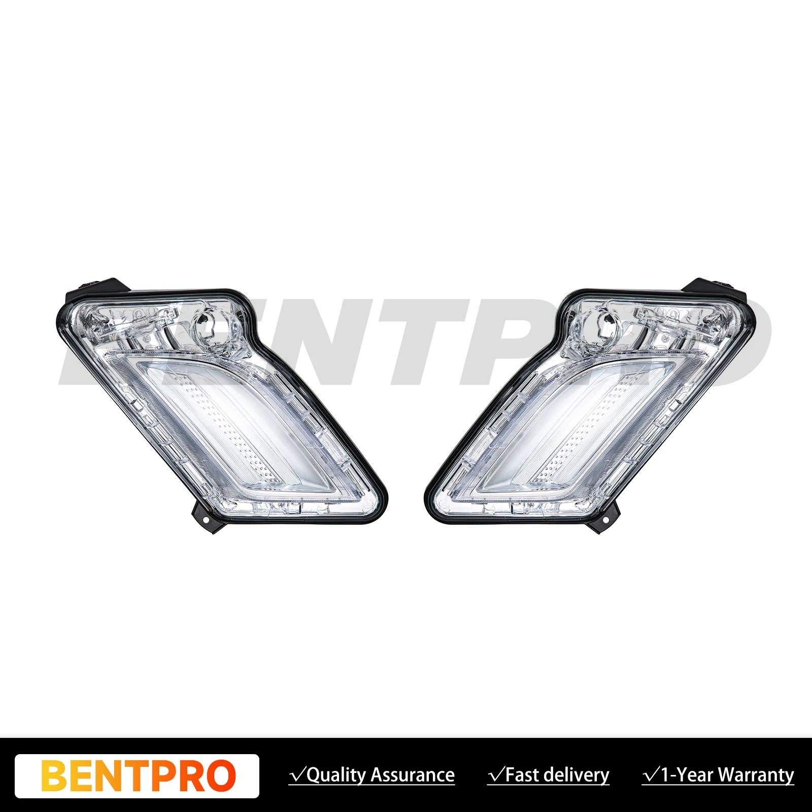 

2Pcs Front LED Day Running Indicator Lamp /Light Left & Right For S60 2011-2013 31278557 31278558