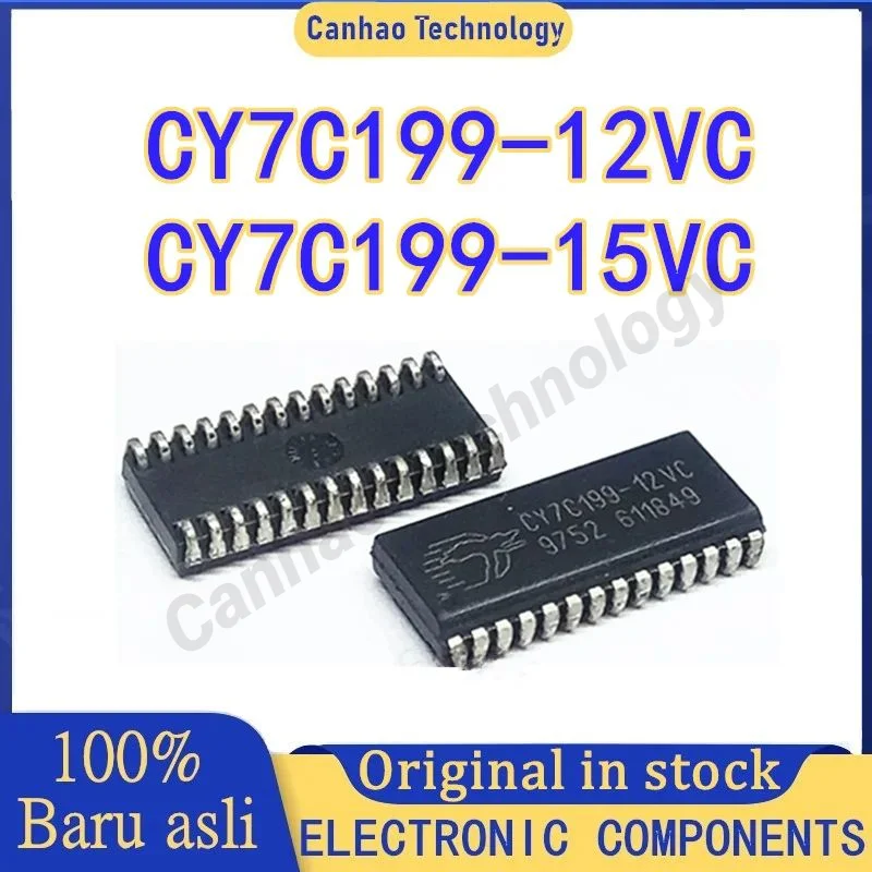 

10PCS CY7C199-12VC CY7C199-15VC SOJ-28