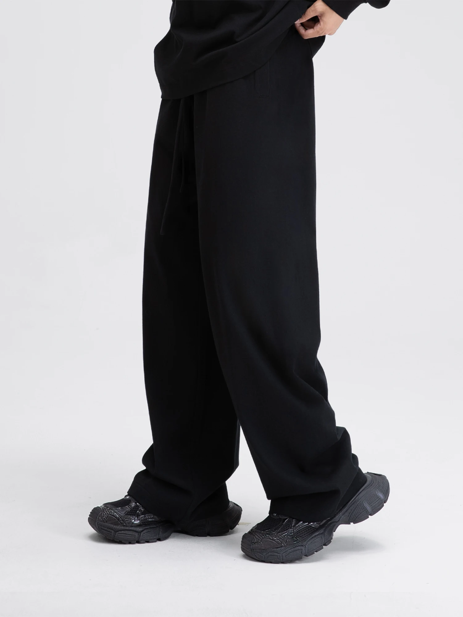 

Мужские повседневные свободные брюки Fearl East S02 с широкими штанинами, прямые брюки, спортивные штаны, утягивающие, цветные