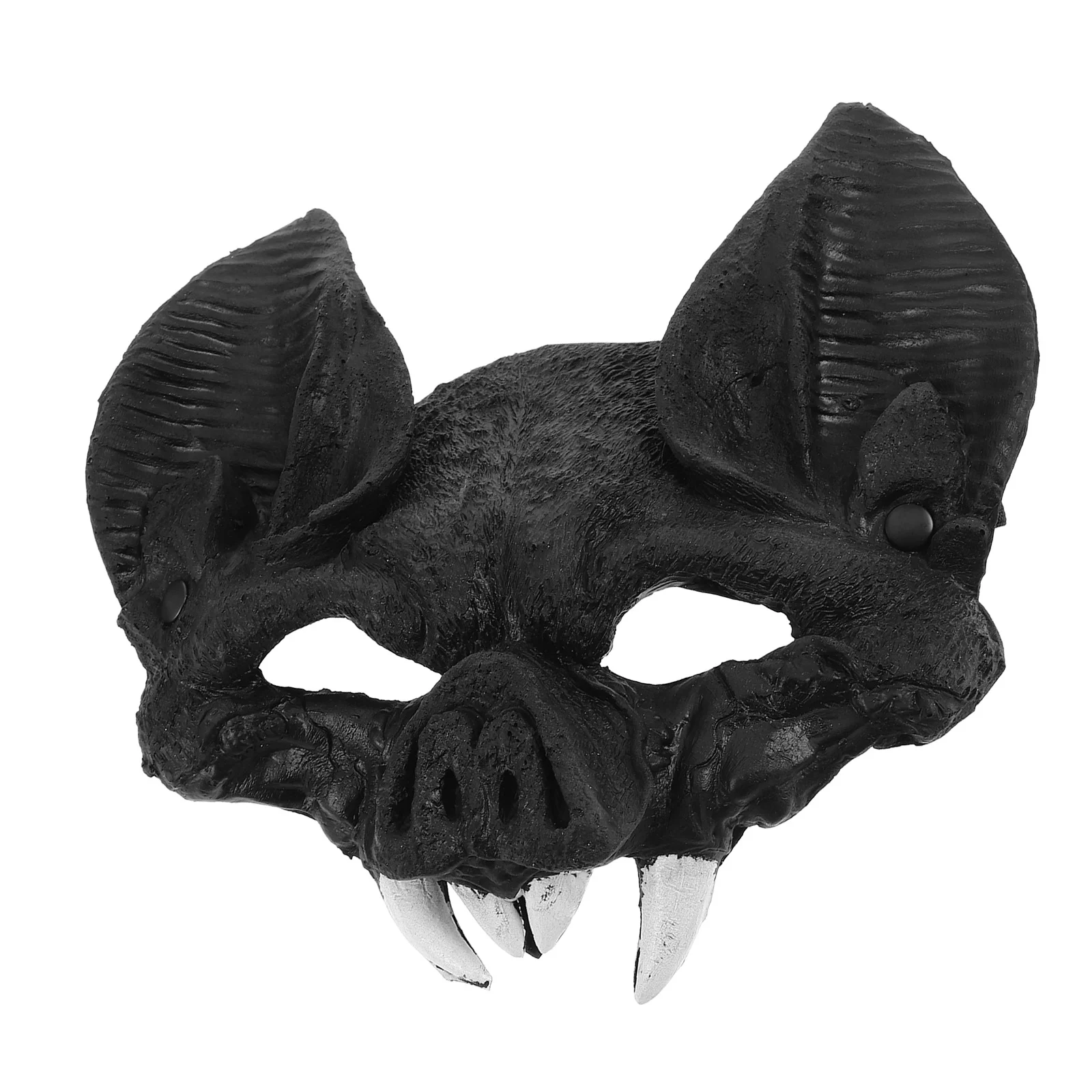 

Halloween Vampire Bat Mask Terrifying 3D Animal Face Cover Secure Strap for Cosplay Masquerade Party Costume Prop Use
