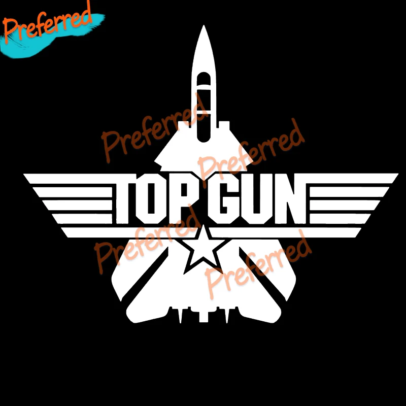 Top Gun, Maverick, F-18, Tom Cruise, Colors, Free Gift, Northrop F-5 E Tiger, Vinyl, Decal, Sticker Die-Cut Waterproof PVC