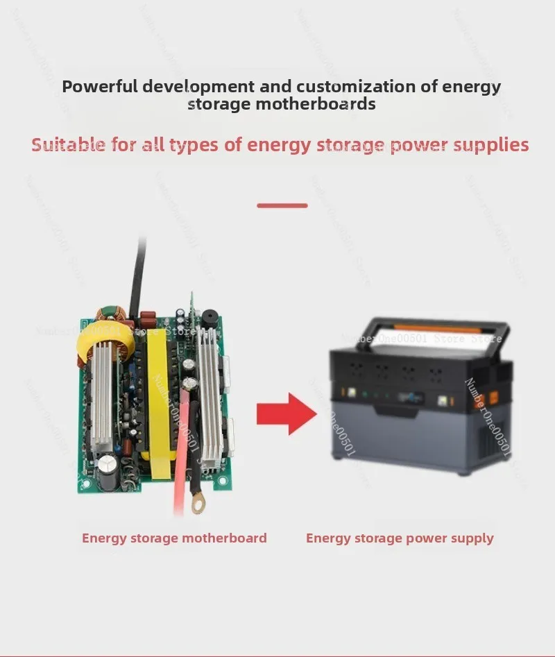 Pure sine wave inverter motherboard 500W 1000W for energy storage solar inverter module