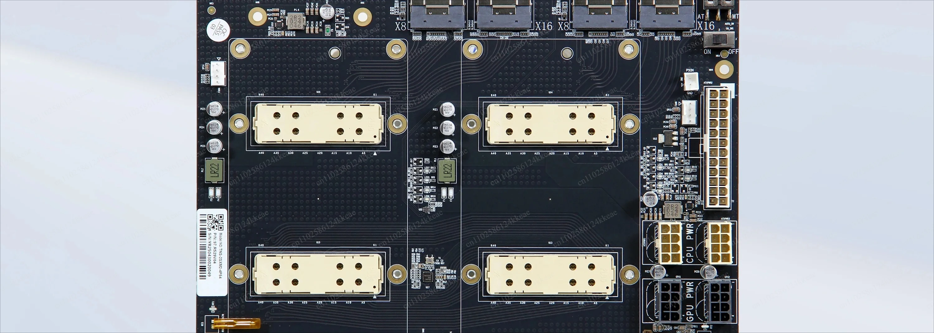 Adaptador V100 SXM2 AOM-SXMV 300G Interconexión Dual SIM Pass-Through, Computación de Alto Rendimiento, Diseño Simplificado