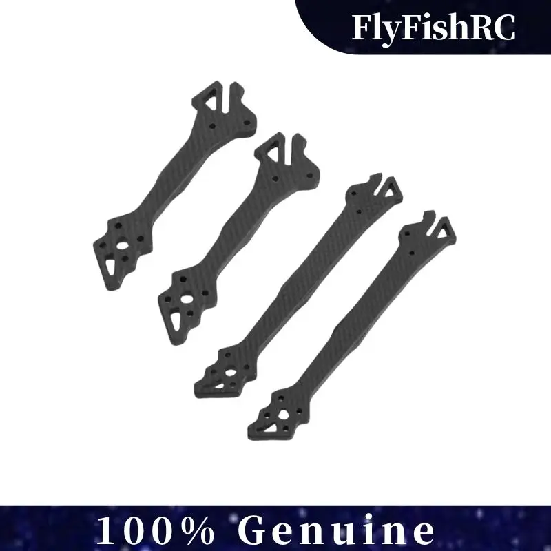 

FlyFishRC Volador II V2 Spare Arm, 3K Carbon Fiber 5mm for VX5/VX6/VD5/VD6 5"/6" FPV Frame, Durable Replacement Easy Install