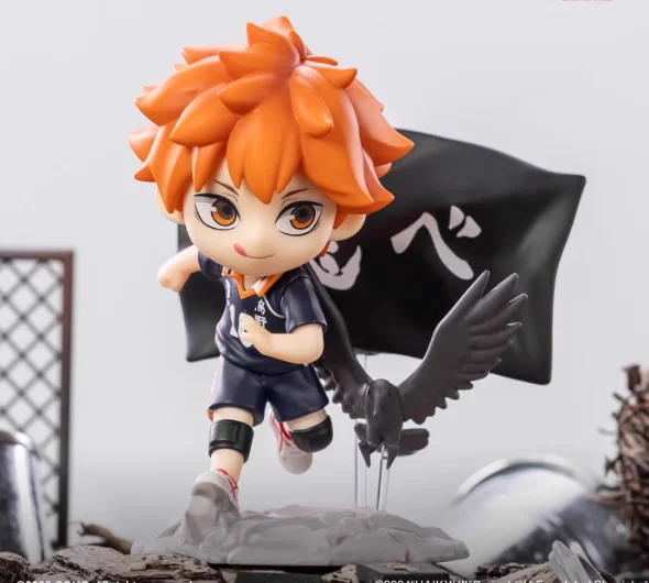 Novo Gongo Haikyuu genuíno!! Caixa misteriosa despejo de lixo série batalha decisiva figura caixa cega shoyo hinata tobio kageyama brinquedo de presente