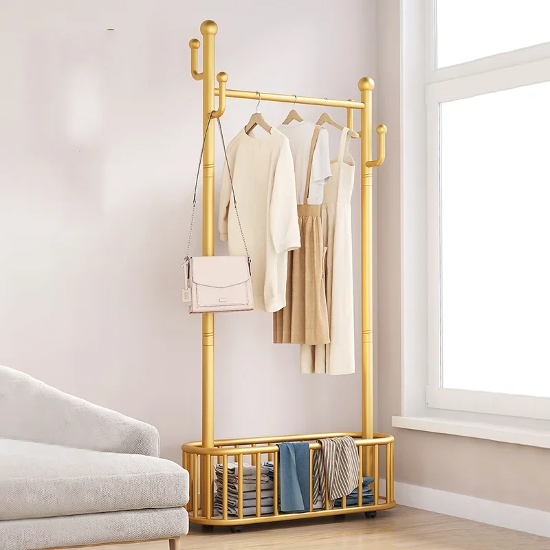 

Clothes Hanger Coat Rack Nordic Bedroom Modern Minimalist Metal Rack Jacket Shoes Perchero De Pie Modern Home Furniture