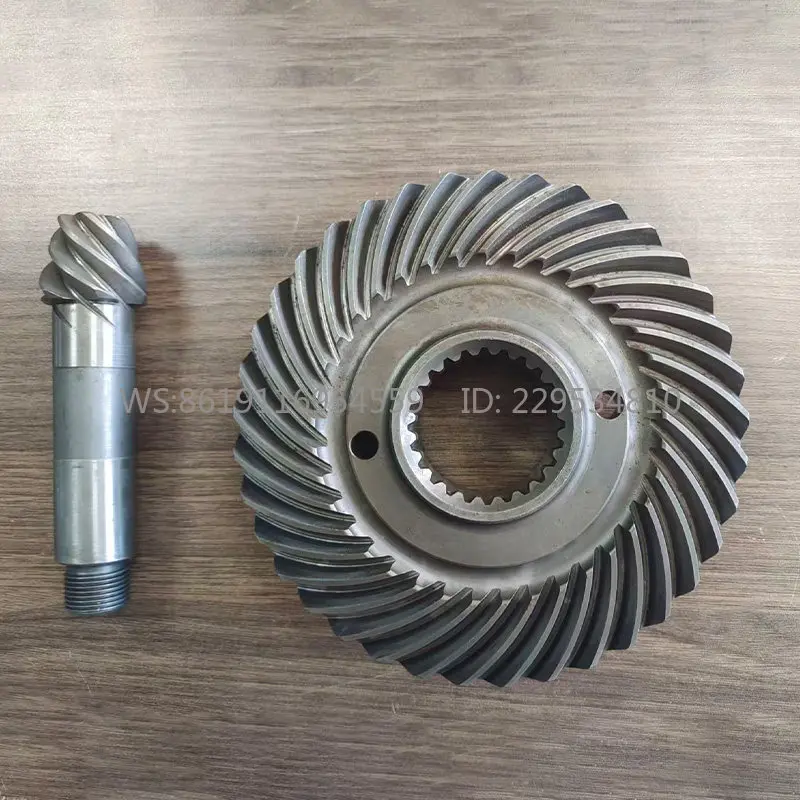 Original factory Helida 460 afterburner Longgong variable speed reduction gearbox disc hinge tooth spiral bevel tooth 6:37 disc