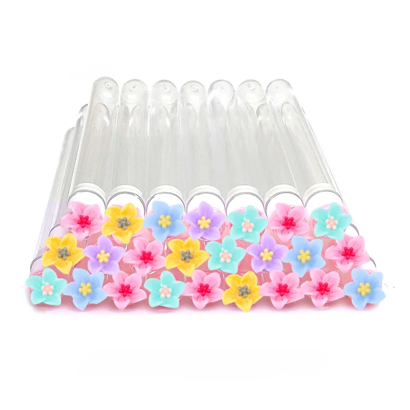 50pcs Eyelash Brush Tube Reusable Mascara Wands Eyebrow Brush Replaceable Dust-proof Sparkling Diamond Bottom