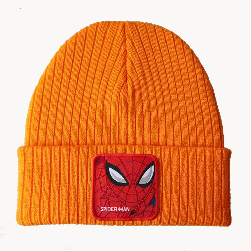 Anime Spider Man Venom Moda Ricamo Cappello lavorato a maglia Nuovi uomini Donne Cappello Hip Hop Cappello invernale Moda Berretto unisex Regalo di Natale