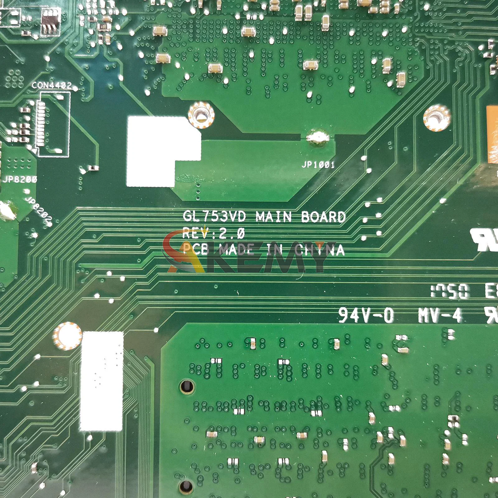 GL753VD Материнская плата для ноутбука ASUS ROG Strix GL753VD FX753V ZX753V GL753V GL753VE Материнская плата с процессором I5 I7 100% тестирование OK stk