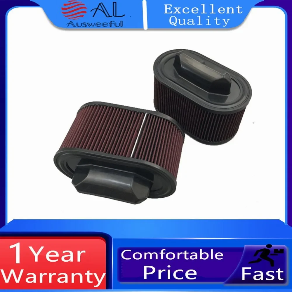 2pcs/set Performance High Flow Air Filter 670001545 For Maserati Ghibli Quattroporte Levante 3.0L 2014 2015 2016 2017 2018 2019