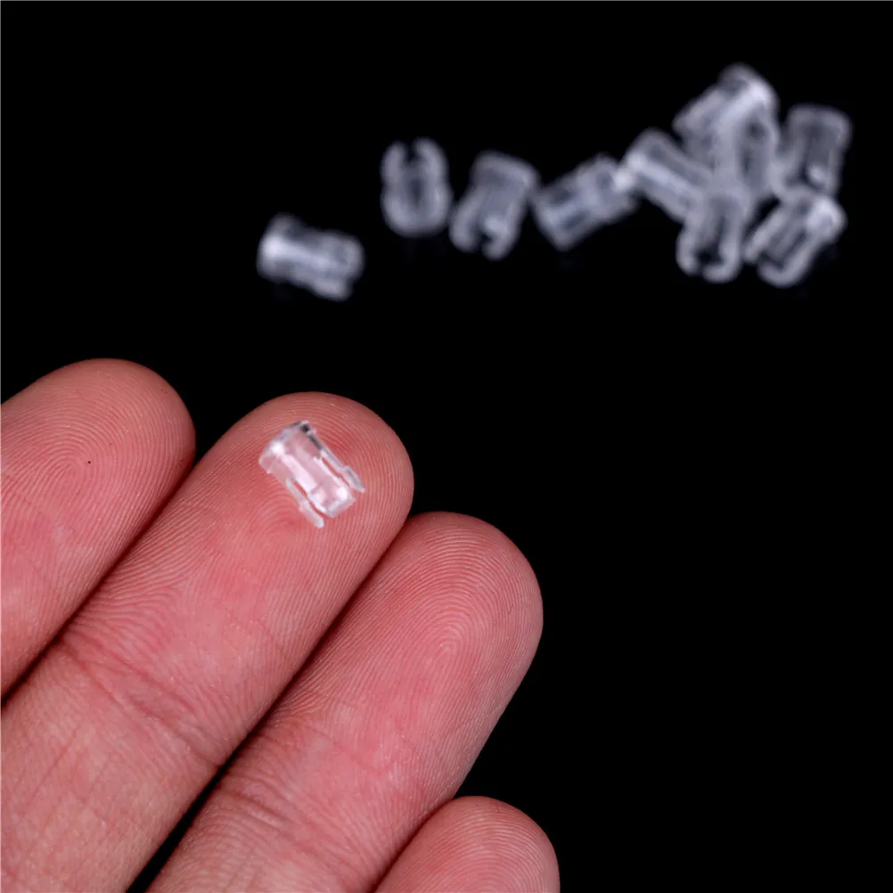 【10PCS 3mm LED Light Emitting Diode Lampshade Protector Clear】