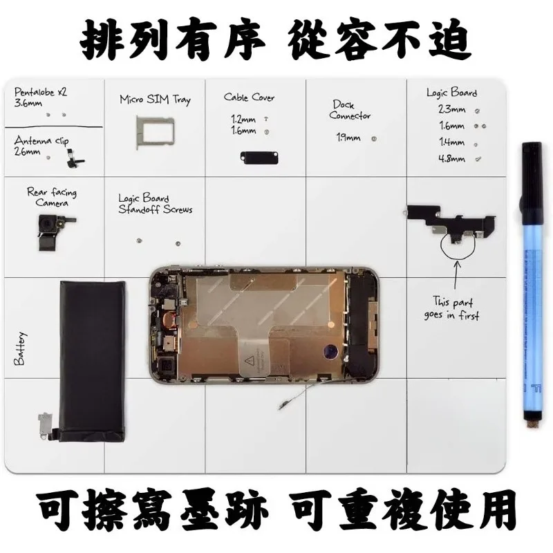 For Work Mat, Anti-static Note Pad, Tool Accessories