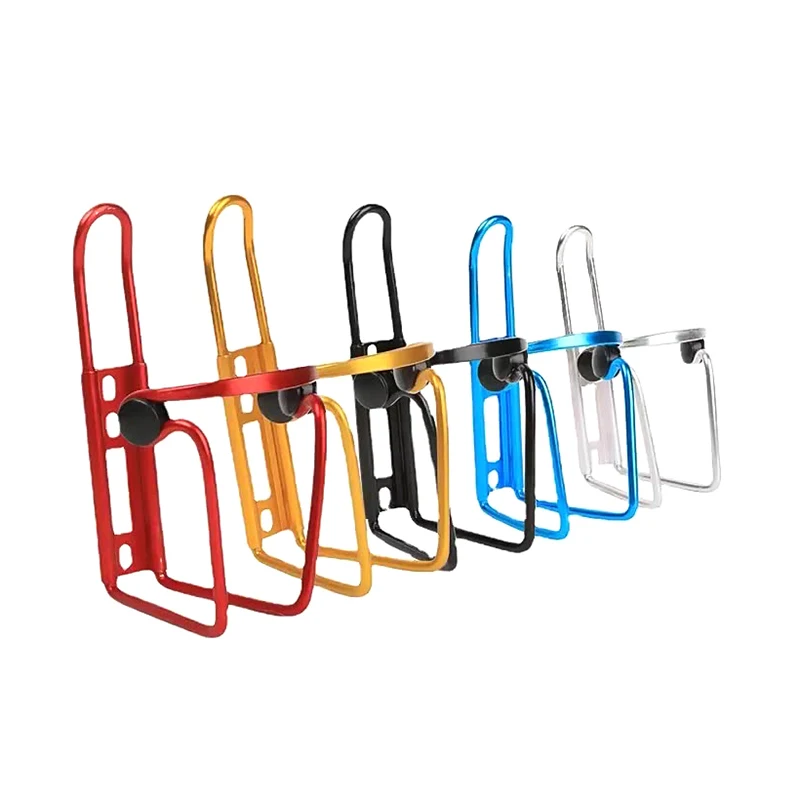 Suporte de garrafa de água de liga de alumínio de melhor classificação para bicicleta mtb-suporte de copo de bebida de ciclismo, suporte de gaiola de bicicleta