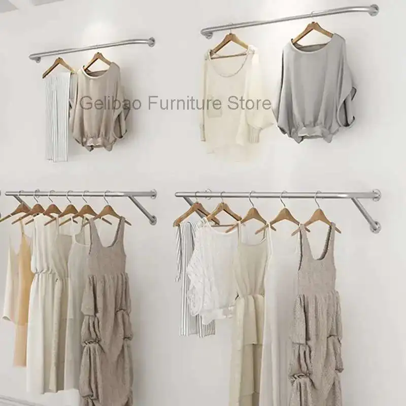 

Dress Hanging Coat Racks Rail Indoor Open Luxury Clothes Space Saving Coat Racks Minimalist Arara De Roupa Hallway Furniture