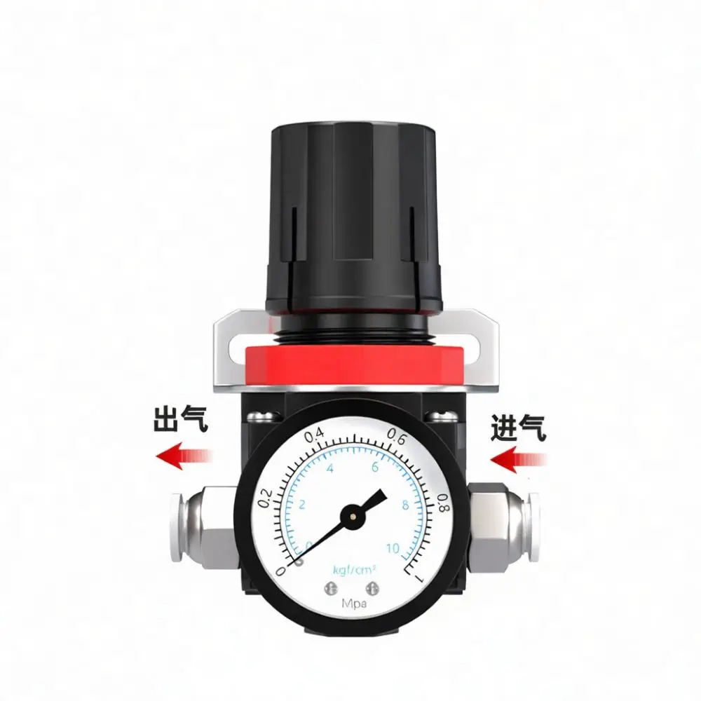AR2000 Compressed Air Pressure Regulator Valve Pneumatic Industrial Gas Reduction Control System Precise Flow Controller