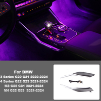 Center Console Saddle Light For BMW G20 G22 G80 G82 M3 M4 i3 i4 3/4 Series 11 Colours  Aamp Ambient Light Interior Mouldings