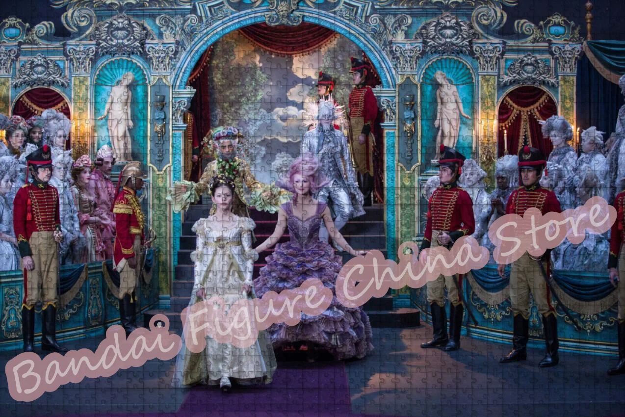 Disney Cartoon Educational Intelligence Jigsaw Puzzles The Nutcracker and The Four Realms Print Puzzle Kids Stress Relief Toys