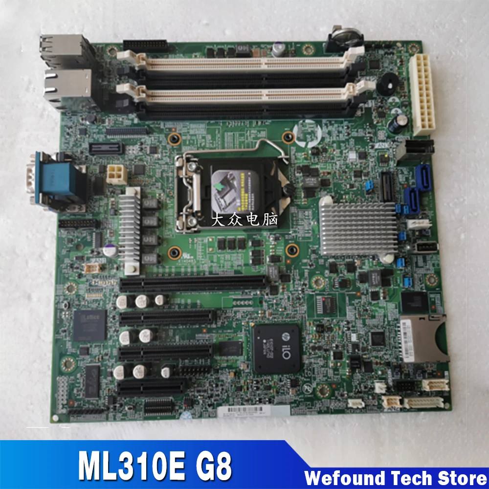 For HP ML310E G8 Motherboard 671306-001 686757-001