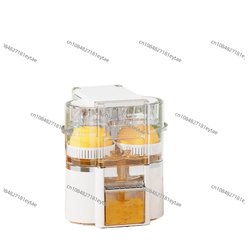 Automatic Dual Head Citrus Juicer Pulp Separation Electric Orange Press Portable Juicer for Home