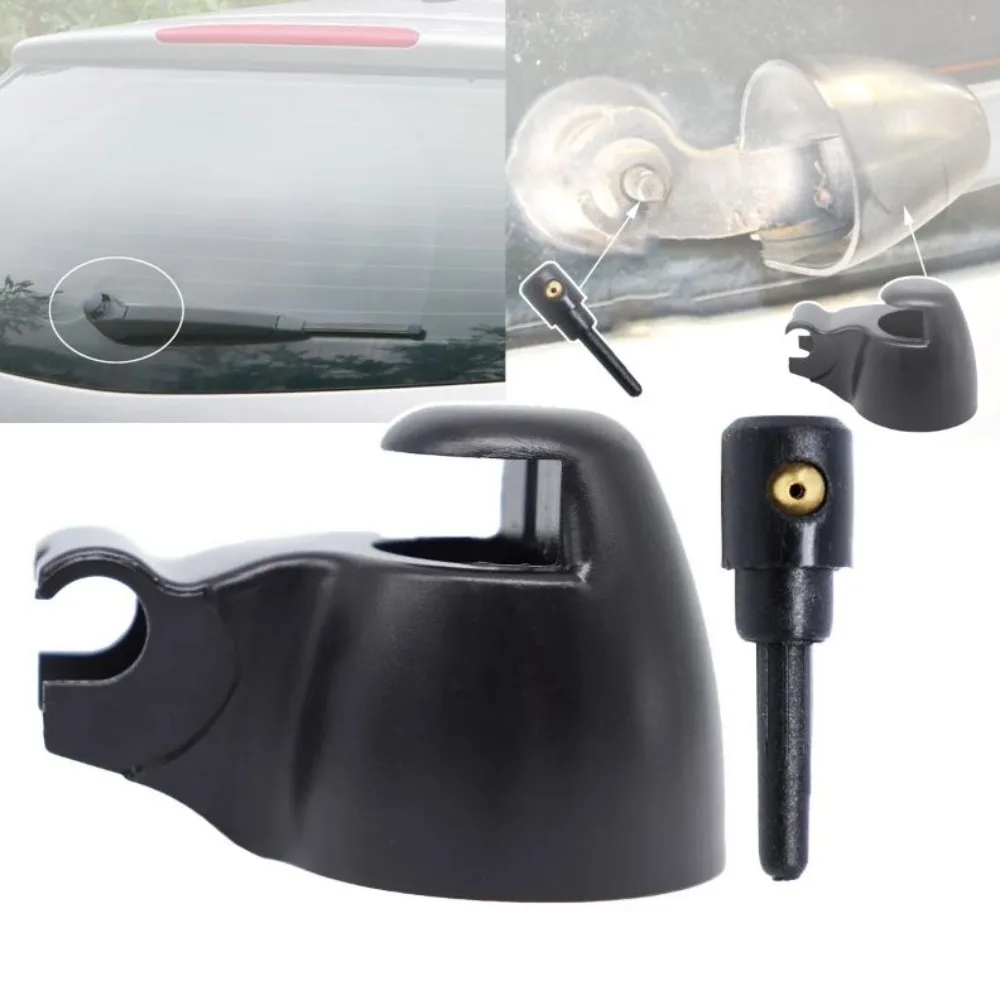 

Rear Wiper Arm Cap Jet Nozzle for VW Polo Passat B6 B7 Touran Tiguan Golf Scirocco Caddy Transporter Nut Washer Cover