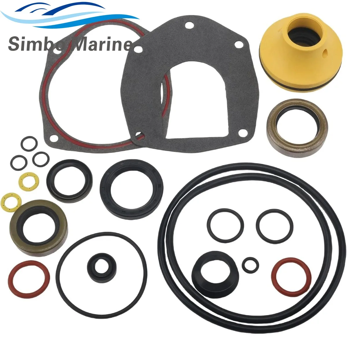 816575A3 Lower Gearcase Seal Kit with Base for MerCruiser Alpha one Gen 2 Sterndrives 26-816575A3 26-816575A1 Sierra 18-2646-1