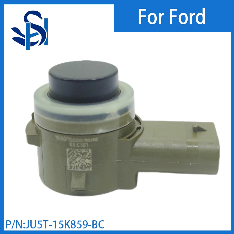 Sensor de aparcamiento de JU5T-15K859-BC, Radar de parachoques PDC, Color negro para Ford